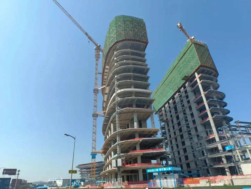 深圳前海一丹中心项目即将封顶