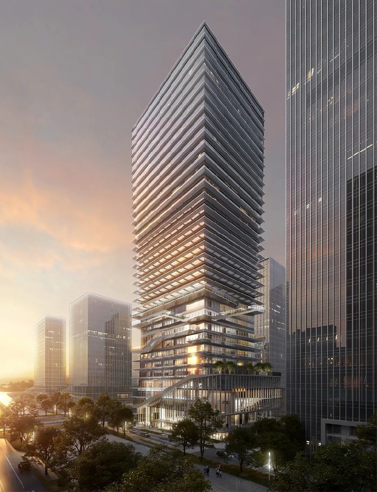 深圳后海总部城新成员抖音集团总部大厦建设落成!