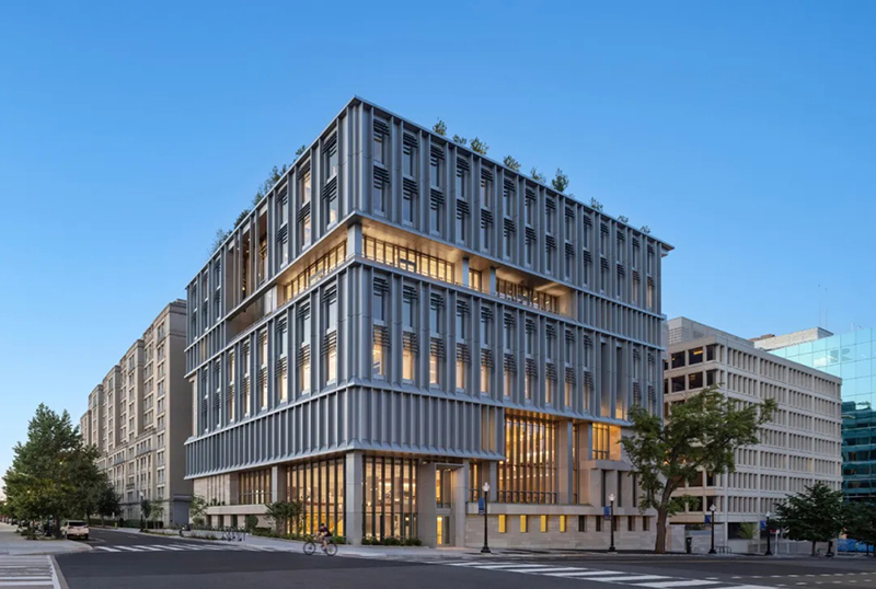 国外校园建筑：美国·乔治城大学麦考特公共政策学院