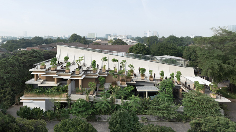 高空之上的味蕾享受，独特的餐厅设计