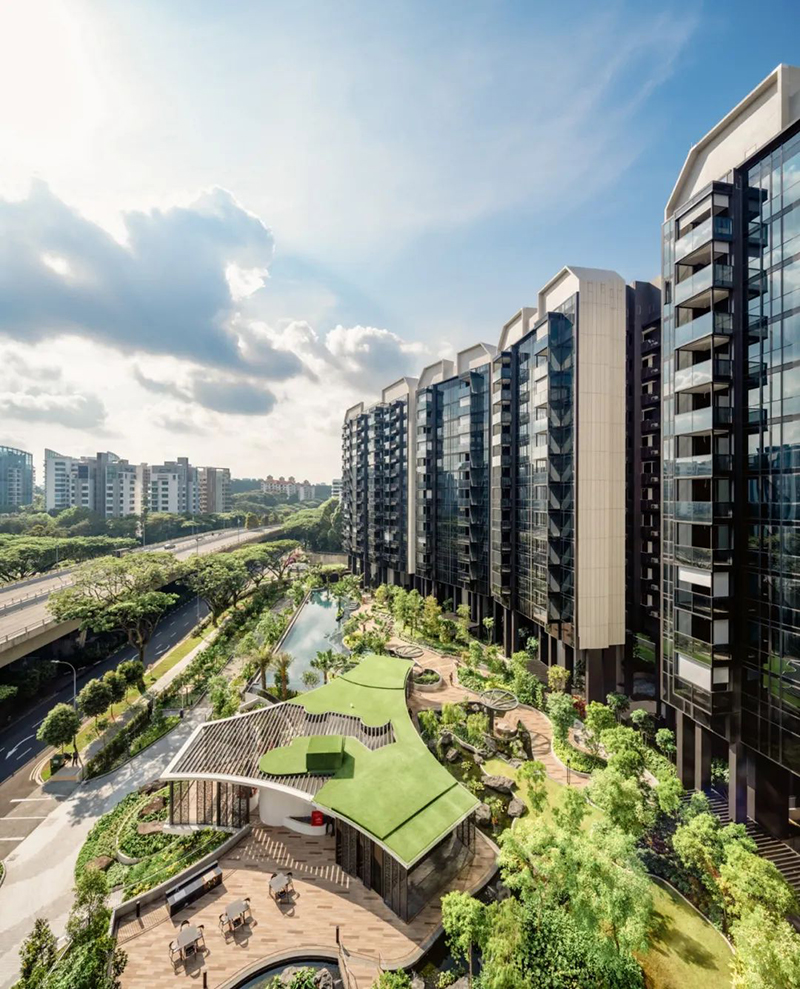 Aedas新作 | 新加坡第十区的奢华绿洲，自然与都市的完美共生